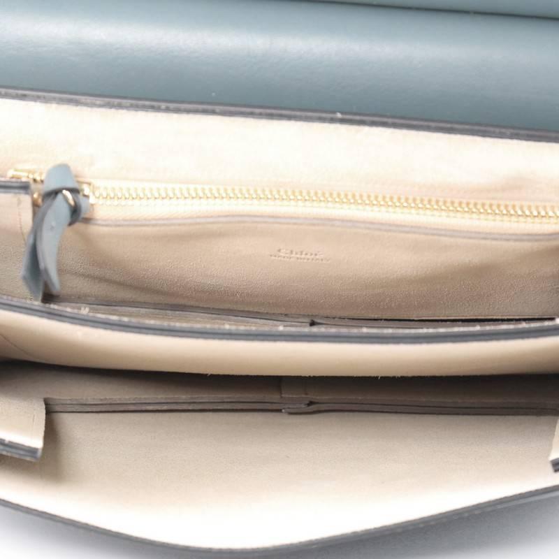 Chloe Faye Shoulder Bag Leather and Suede Medium 1