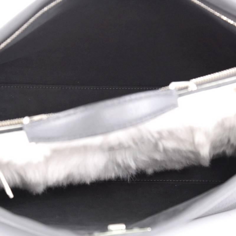 Fendi Peekaboo Monster Handbag Mixed Media Large In Good Condition In NY, NY