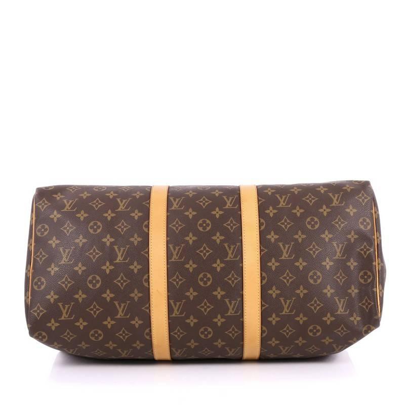 Women's or Men's Louis Vuitton Keepall Bag Monogram Canvas 50