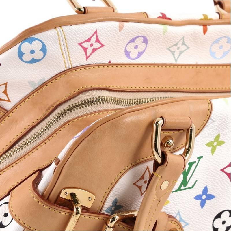 Beige Louis Vuitton Claudia Handbag Monogram Multicolor