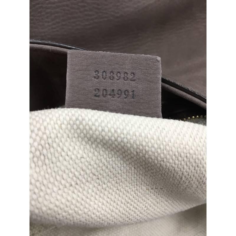Gucci Soho Shoulder Bag Chain Strap Nubuck Medium 1