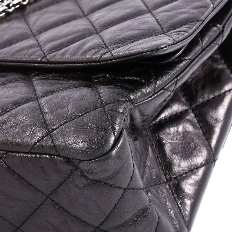 Women's or Men's Chanel Reissue 2.55 Handbag Quilted Aged Calfskin 228