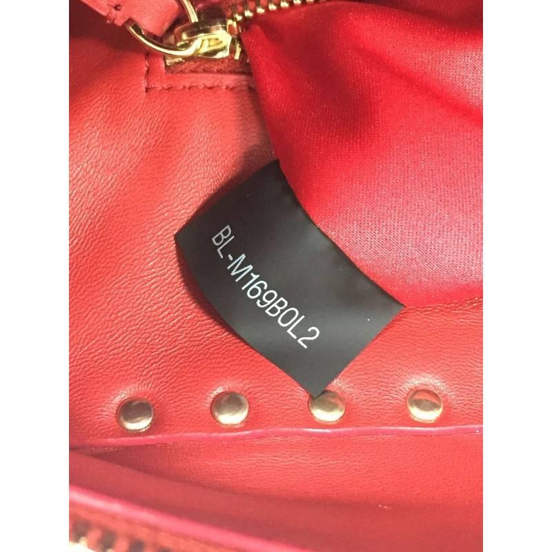 Valentino Rockstud Convertible Zip Satchel Leather Medium 2