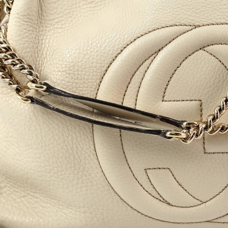 Gucci Soho Shoulder Bag Chain Strap Leather Medium 1
