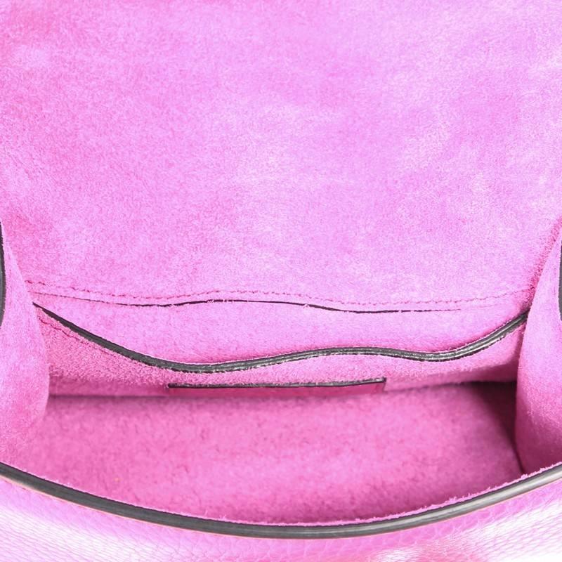 Valentino Glam Lock Shoulder Bag Leather Mini 1