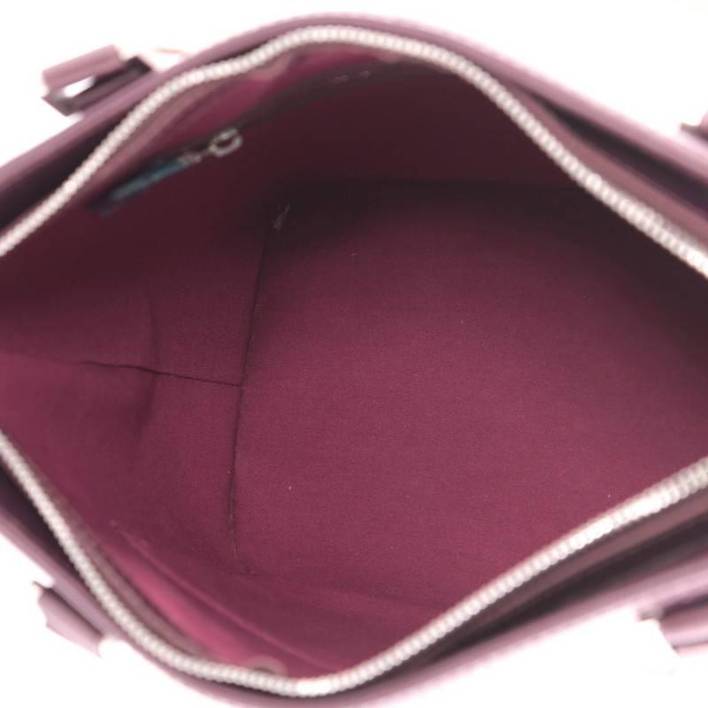 Louis Vuitton Mat Stockton Handbag Monogram Vernis 1