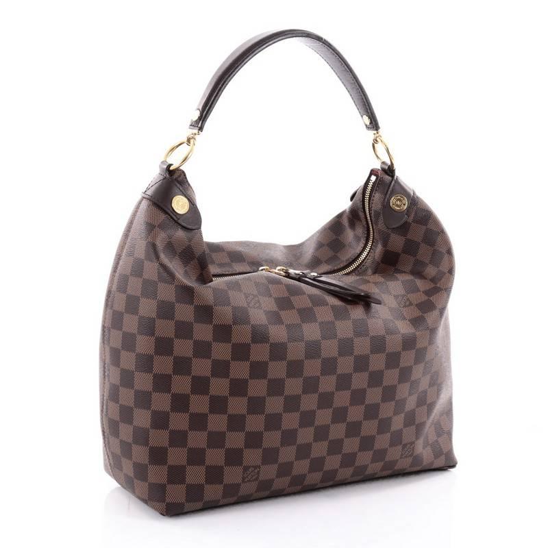 Black Louis Vuitton Duomo Hobo Damier