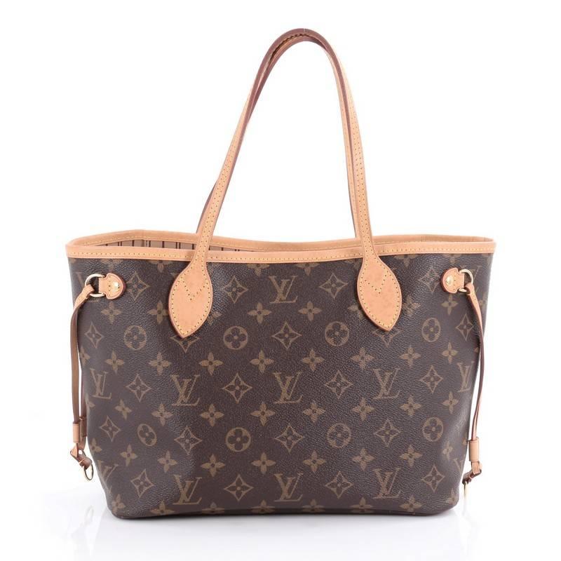 Louis Vuitton Neverfull NM Tote Monogram Canvas PM In Good Condition In NY, NY