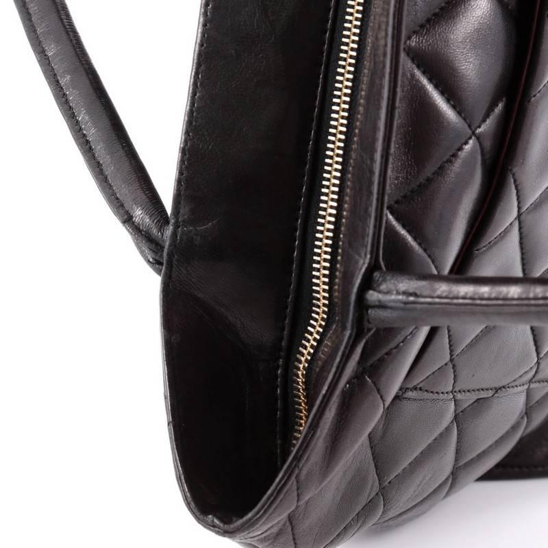 Chanel Medallion Tote Quilted Lambskin 2