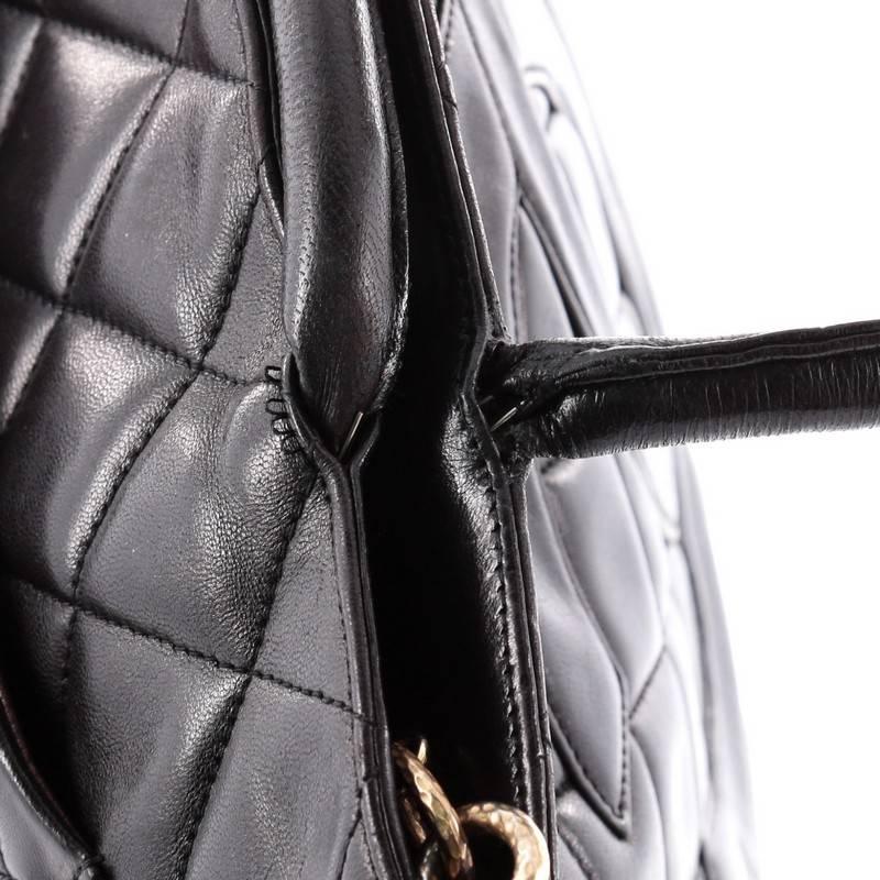 Chanel Medallion Tote Quilted Lambskin 3