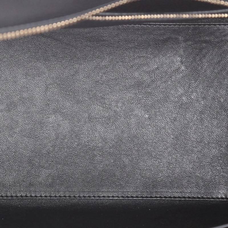 Celine Tricolor Luggage Handbag Pony Hair and Leather Mini 1