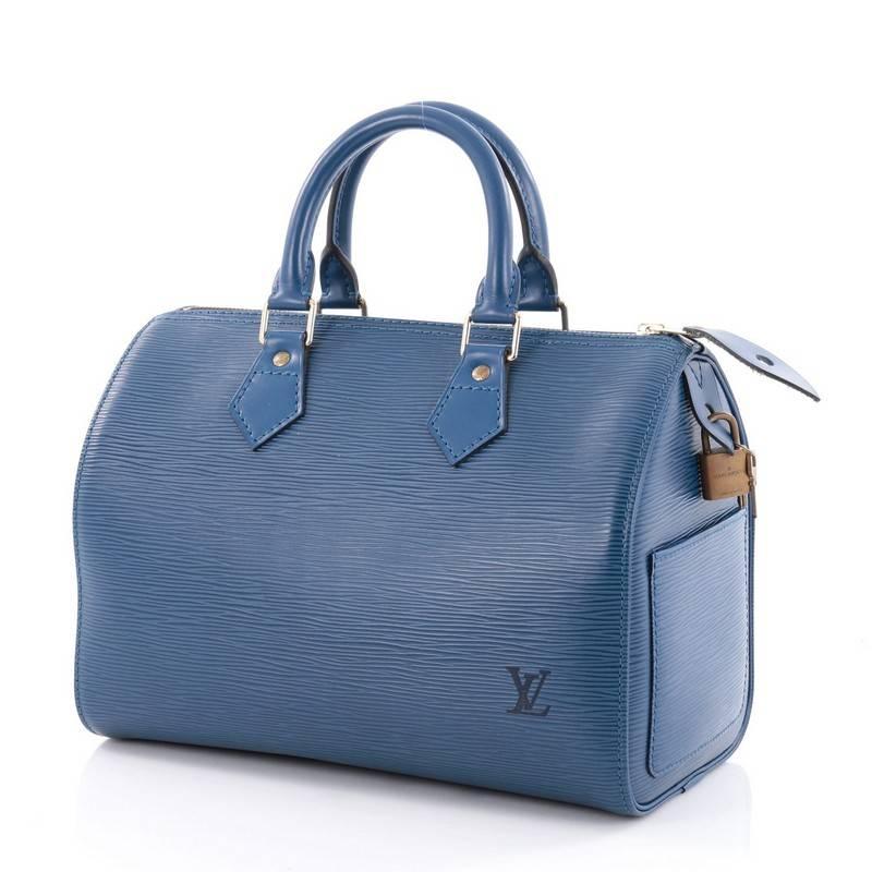 Louis Vuitton Speedy Handbag Epi Leather 30 In Excellent Condition In NY, NY