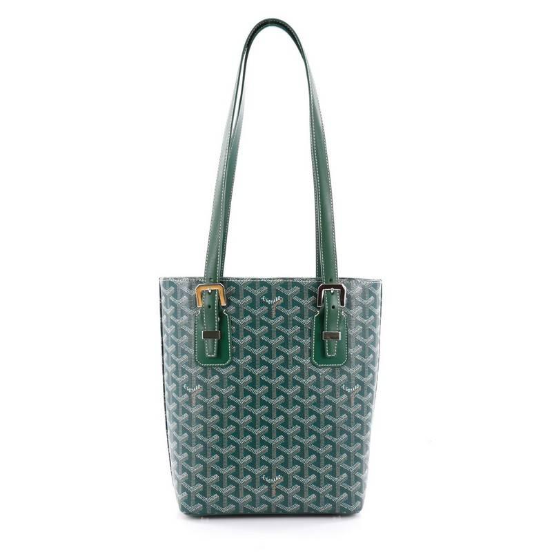 Gray Goyard Marie Galante Handbag Coated Canvas PM
