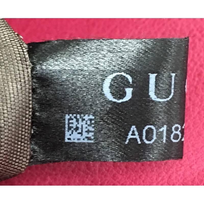 Women's Gucci Interlocking Shoulder Bag Leather Medium