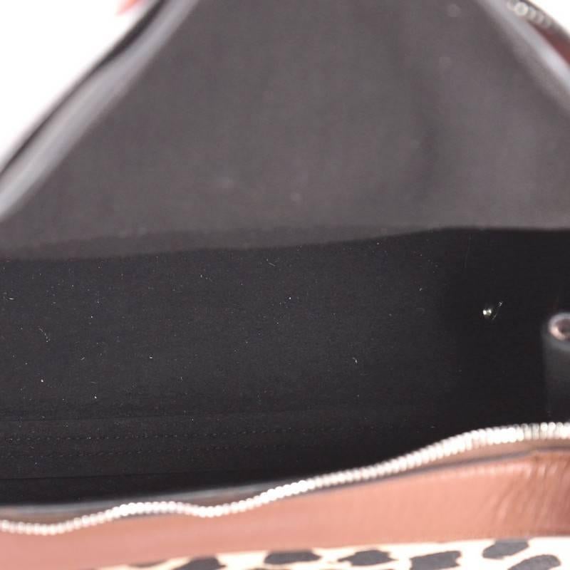Tod's Convertible Wave Bag Printed Pony Hair with Leather Mini 1