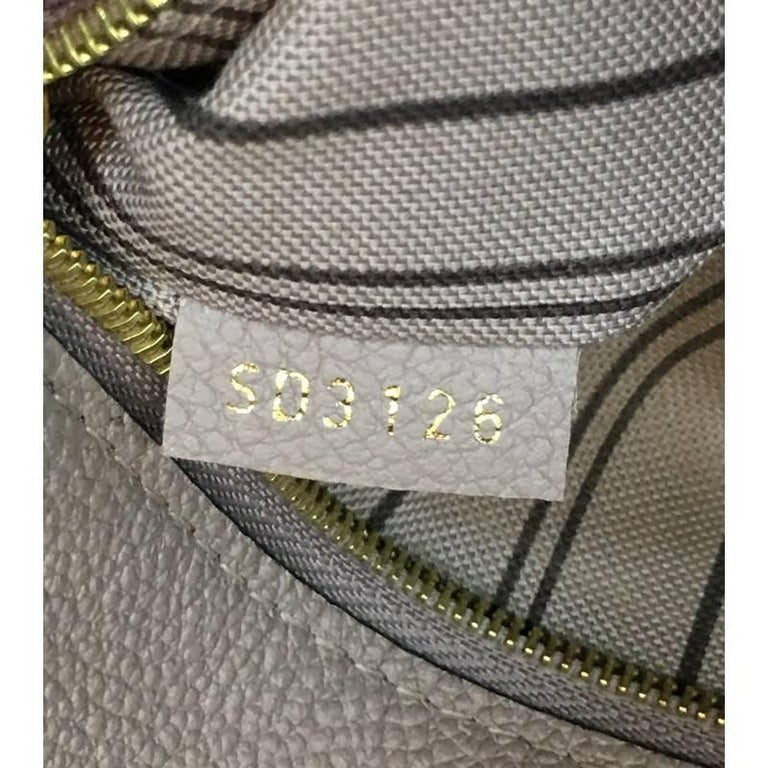 Louis Vuitton Spontini NM Handbag Monogram Empreinte Leather at 1stDibs