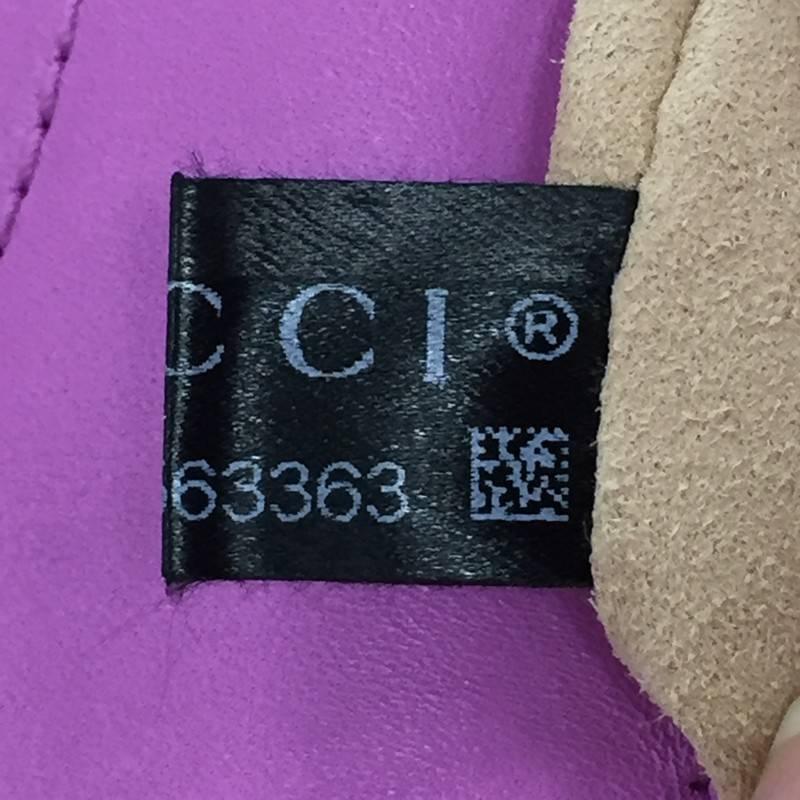 Gucci Marmont Flap Bag Matelasse Leather Mini 3