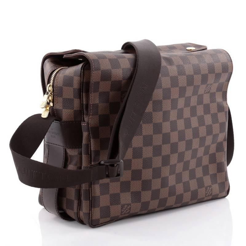 Black  Louis Vuitton Naviglio Handbag Damie
