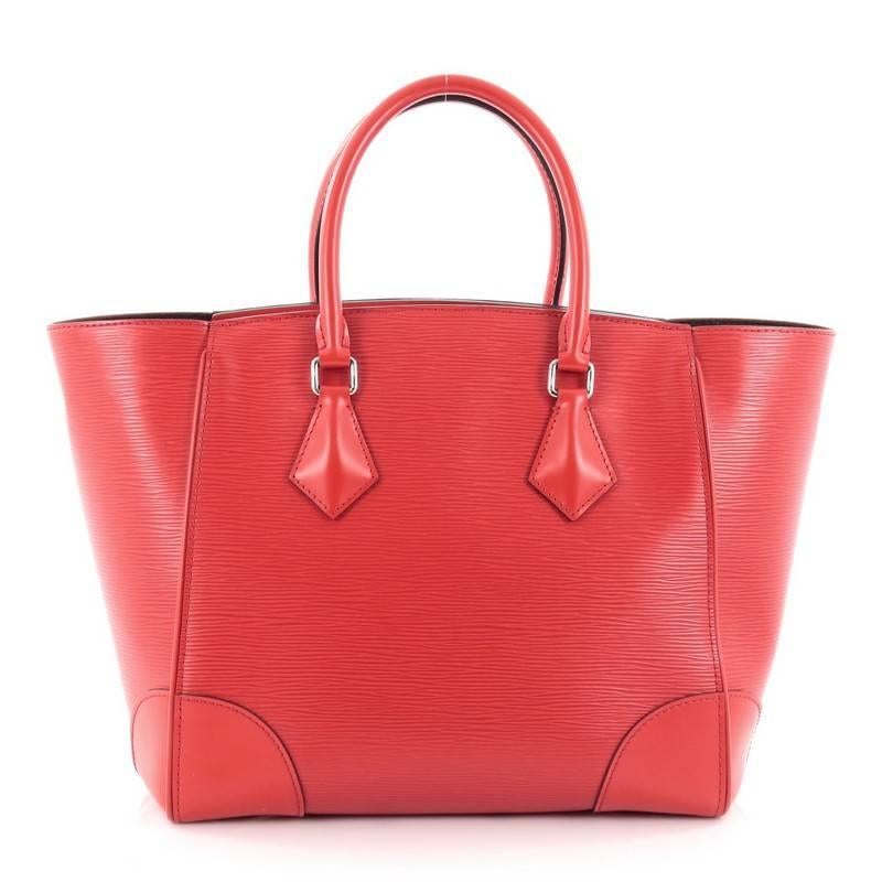Louis Vuitton Phenix Tote Epi Leather MM In Good Condition In NY, NY