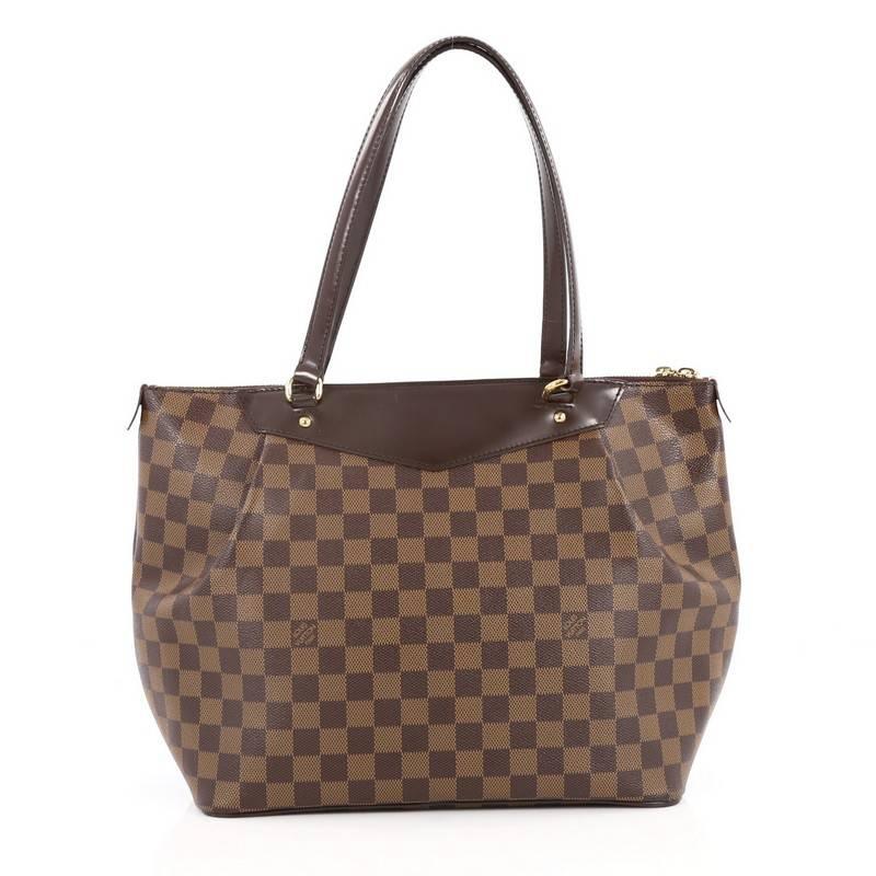 Louis Vuitton Westminster Handbag Damier GM In Good Condition In NY, NY