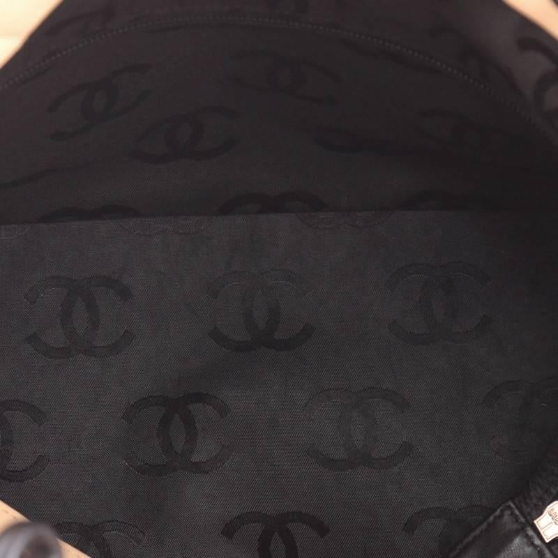 Chanel Cambon Large Quilted Leather Tote  2