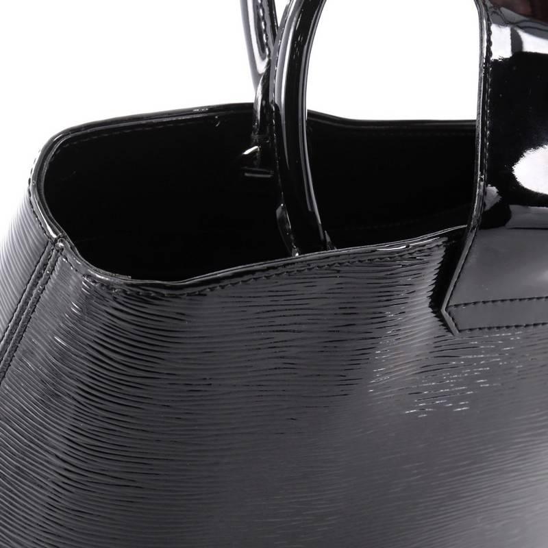 Women's or Men's Louis Vuitton Mirabeau Handbag Electric Epi Leather PM