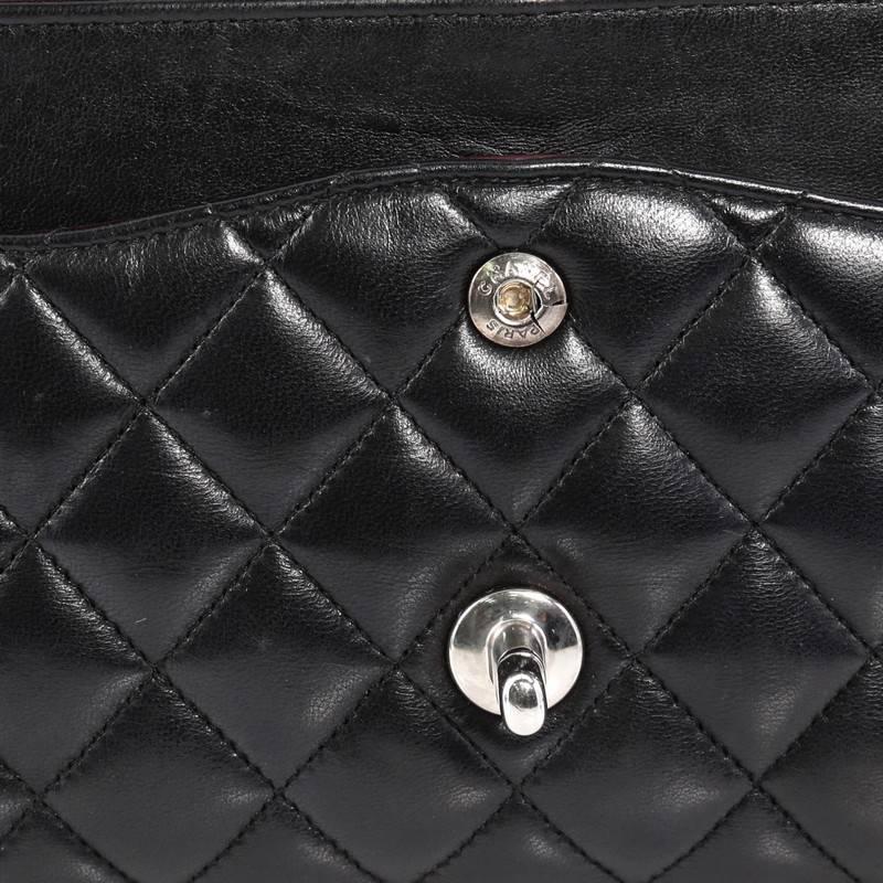 Chanel Classic Double Flap Bag Quilted Lambskin Medium 2