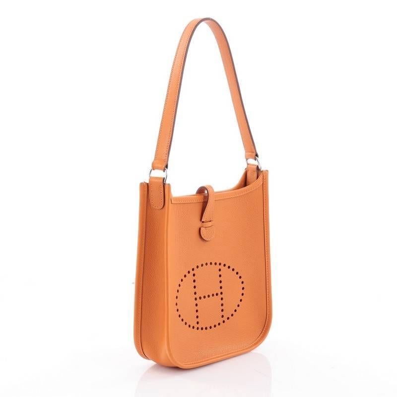 hermes evelyne short strap