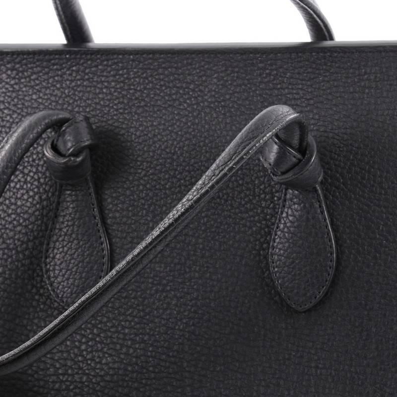 Celine Tie Knot Tote Grainy Leather Mini 3