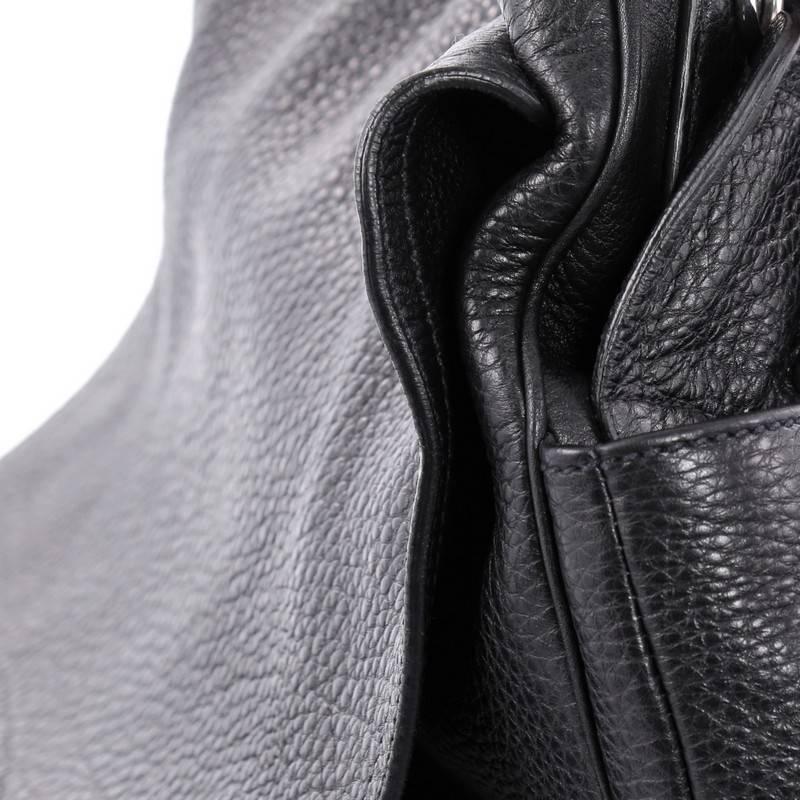 Prada Side Pocket Flap Shoulder Bag Vitello Daino Large 1