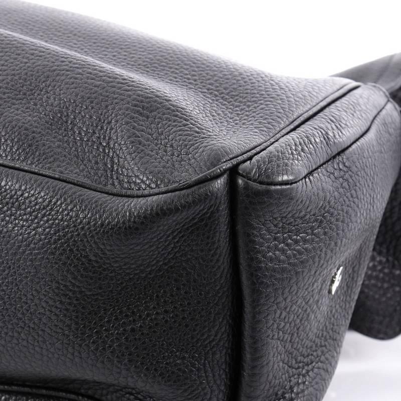 Prada Side Pocket Flap Shoulder Bag Vitello Daino Large 2