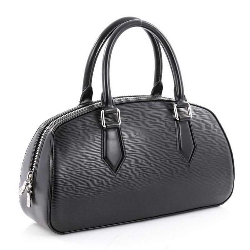 Black Louis Vuitton Jasmin Bag Epi Leather