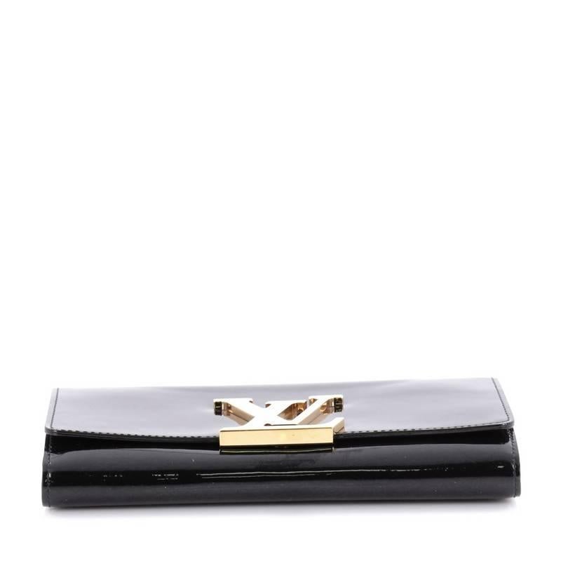 Women's or Men's Louis Vuitton Louise Wallet Patent Long