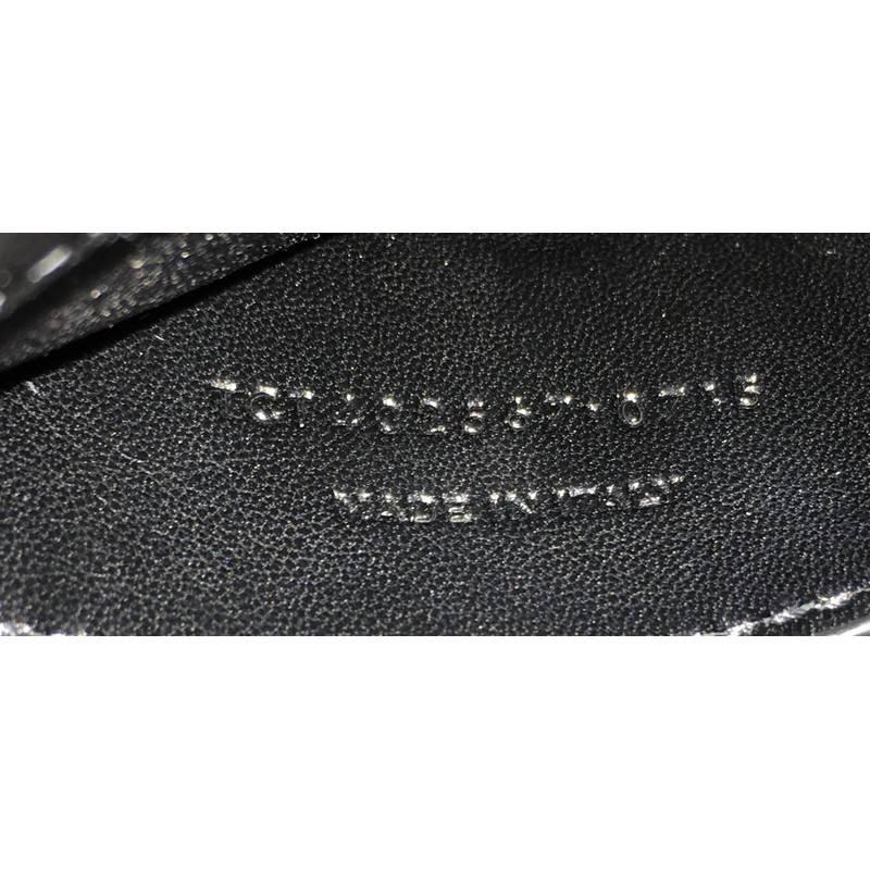 Saint Laurent Classic Monogram Fringe Flap Crossbody Bag Suede Small 2