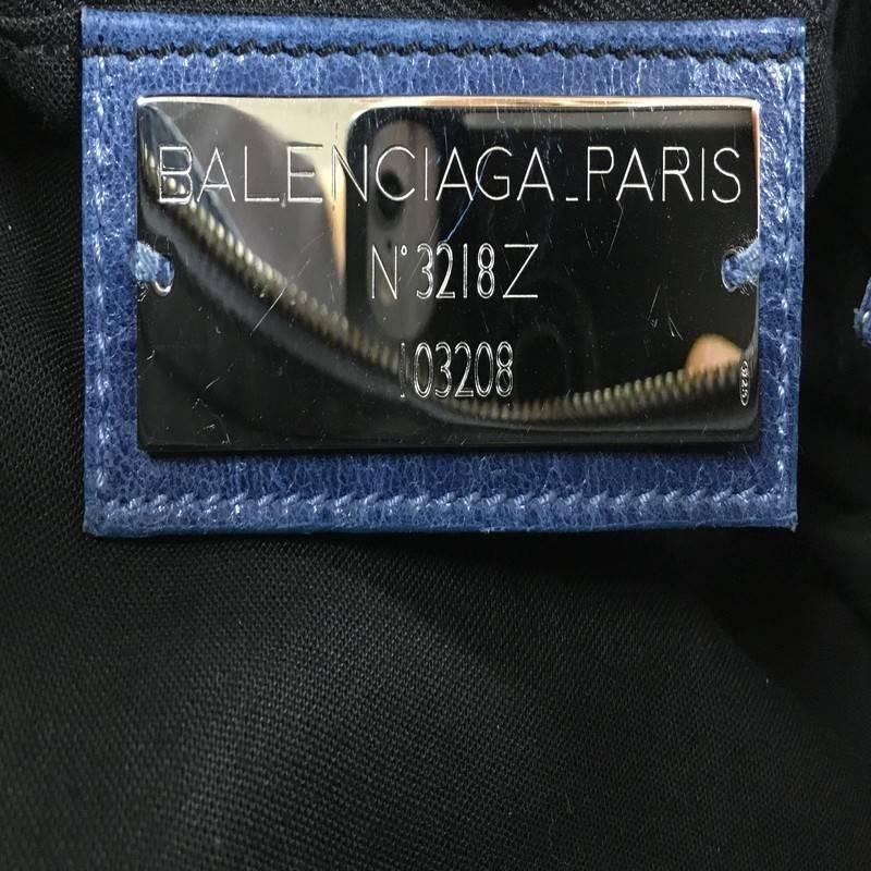 Balenciaga First Classic Studs Handbag Leather In Good Condition In NY, NY