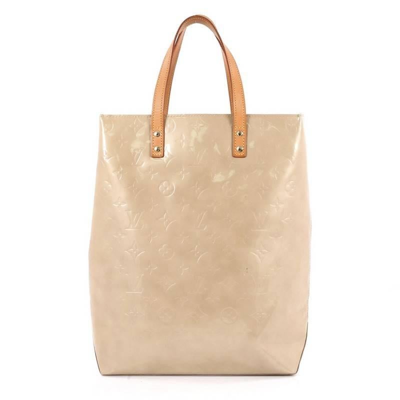 Louis Vuitton Reade Handbag Monogram Vernis MM In Good Condition In NY, NY