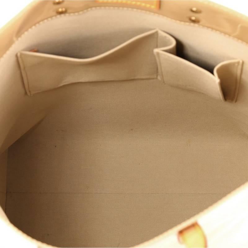 Louis Vuitton Reade Handbag Monogram Vernis MM 4