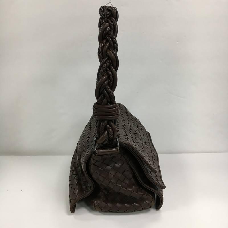 bottega veneta intrecciato flap bag