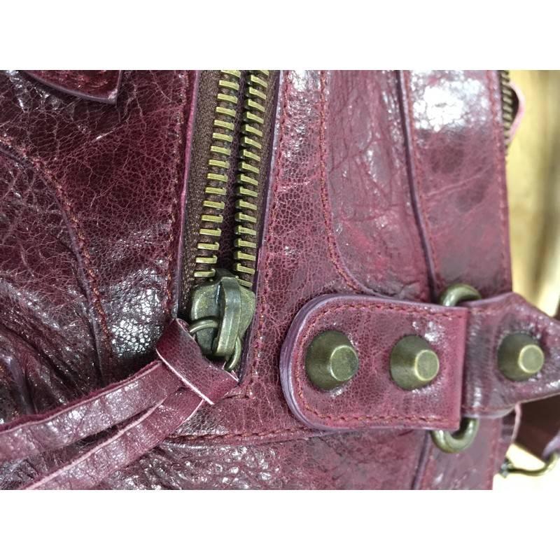 Women's Balenciaga First Classic Studs Handbag Leather 