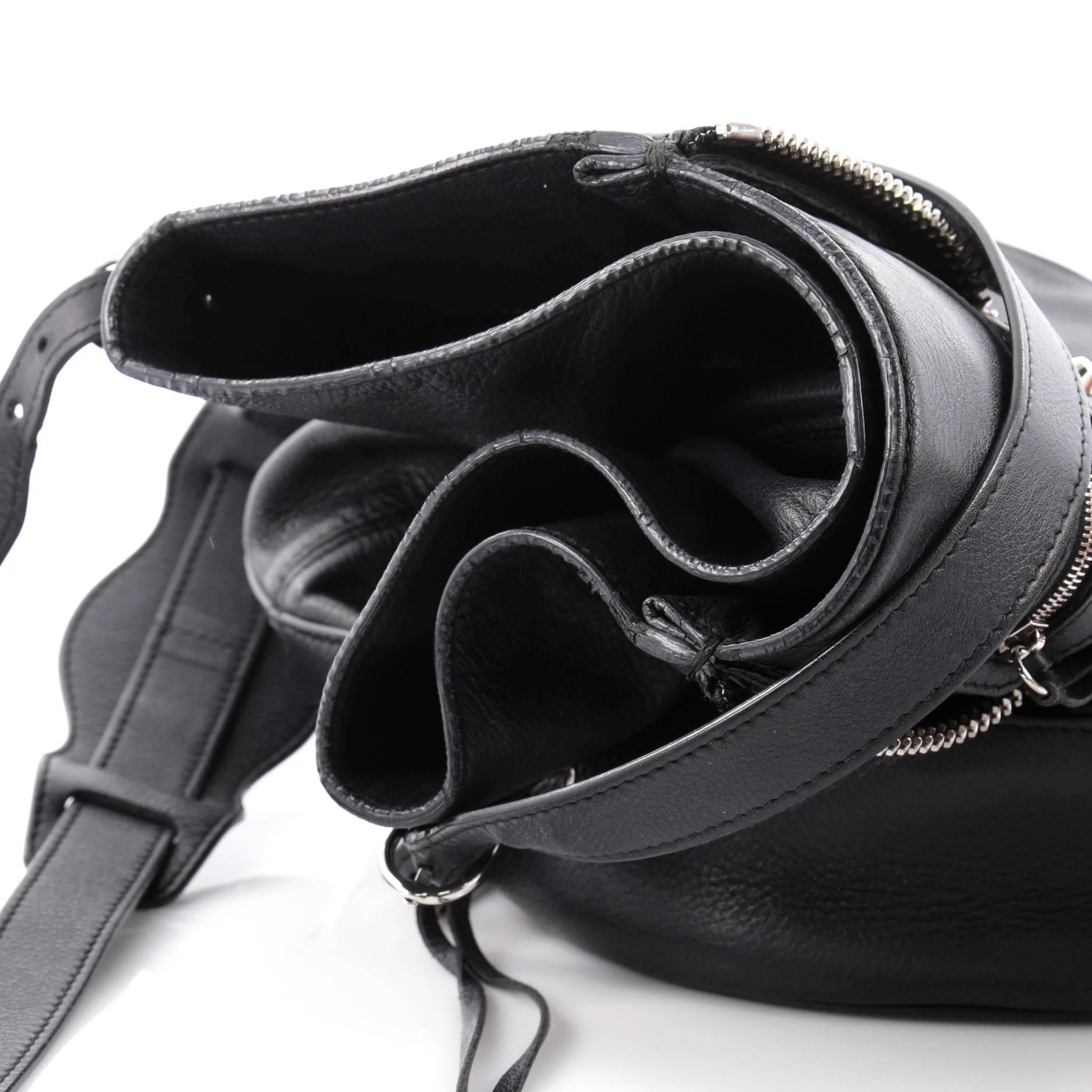 Women's or Men's Balenciaga Papier Drop Bucket Bag Leather