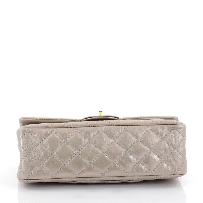 Women's or Men's Chanel Reissue 2.55 Handbag Quilted Aged Calfskin 225