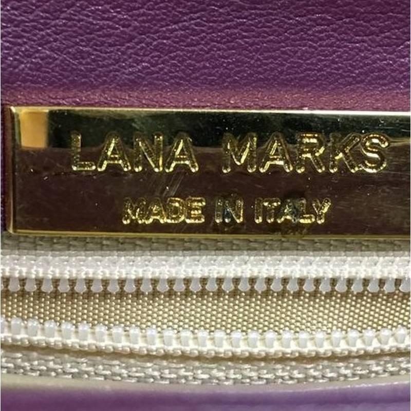 Lana Marks Princess Diana Frame Bag Alligator 6