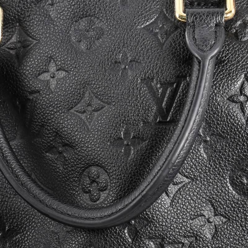 Louis Vuitton Speedy Bandouliere Bag Monogram Empreinte Leather 30 1