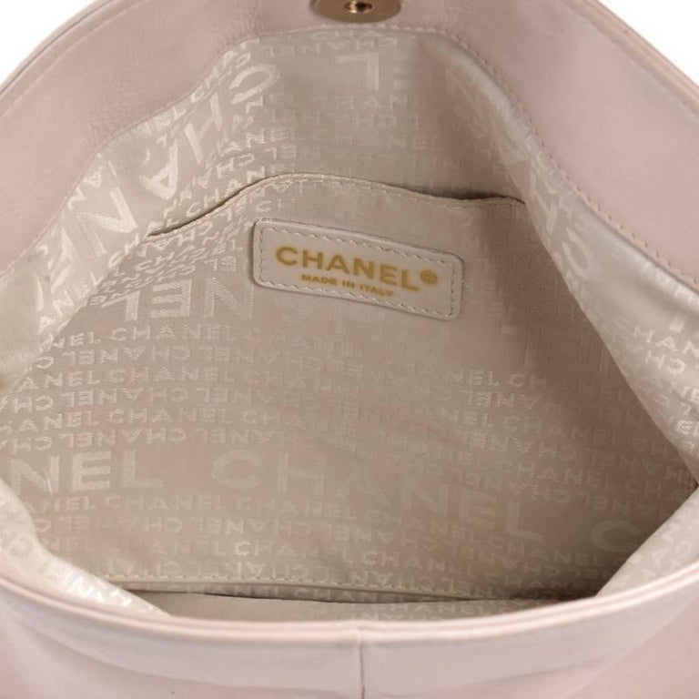 Chanel Cue Ball Foldover Bag Leather Medium at 1stDibs chanel ball bag