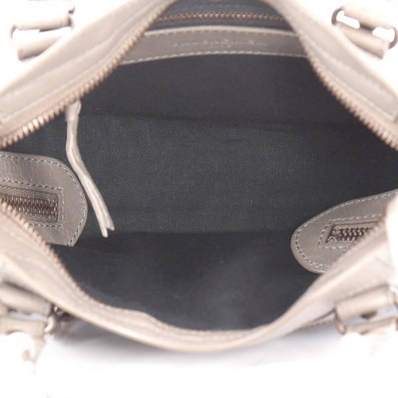 Balenciaga City Classic Studs Handbag Leather Mini 1