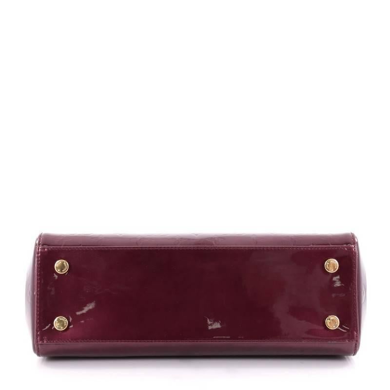Women's or Men's Louis Vuitton Brea Handbag Monogram Vernis MM