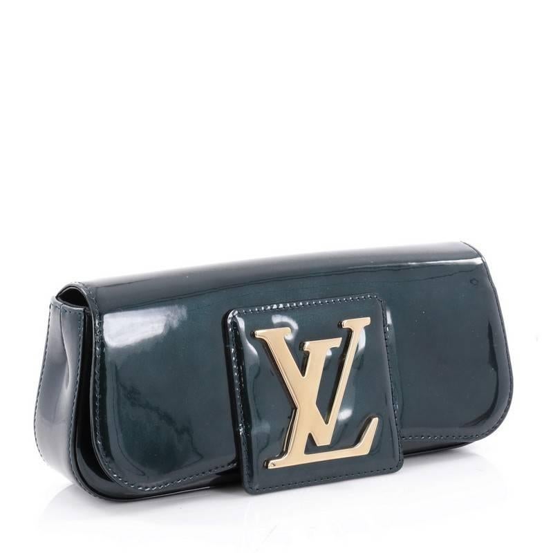 lv patent leather clutch