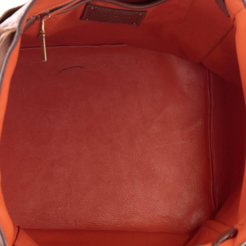 Prada Side Fringe Tote Cervo Leather Medium 1