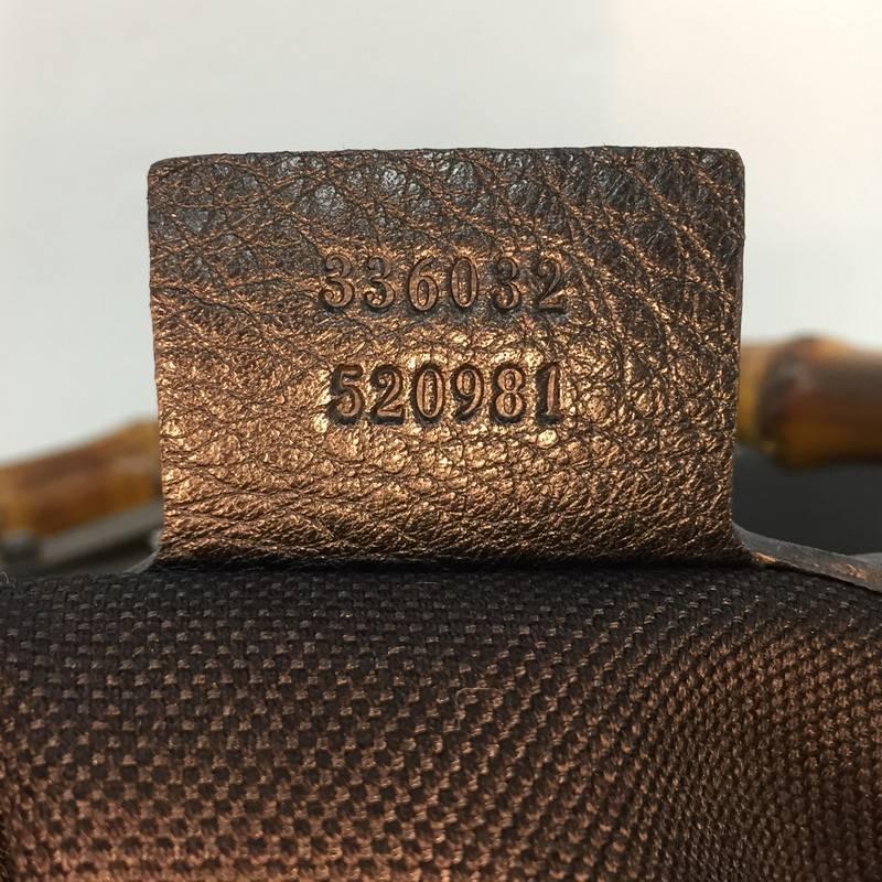 Gucci Bamboo Shopper Tote Leather Small 4