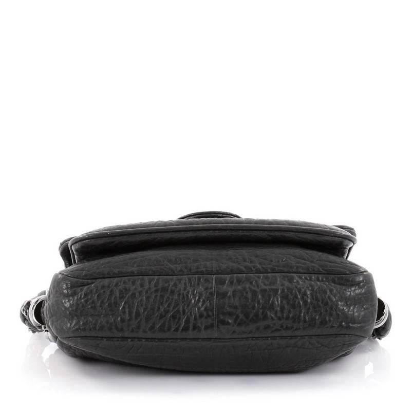 Chanel Lady Braid Flap Bag Quilted Distressed Lambskin Small In Good Condition In NY, NY